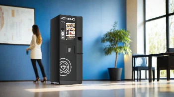 Jetinno技諾JL300商用自助咖啡機的一杯現磨咖啡看到智慧高校未來